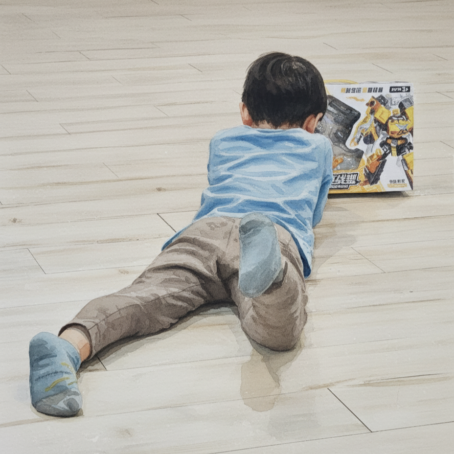 一個小機器人，把地板變成星球：5歲男孩教我的，是大人也該練習的簡單歡喜