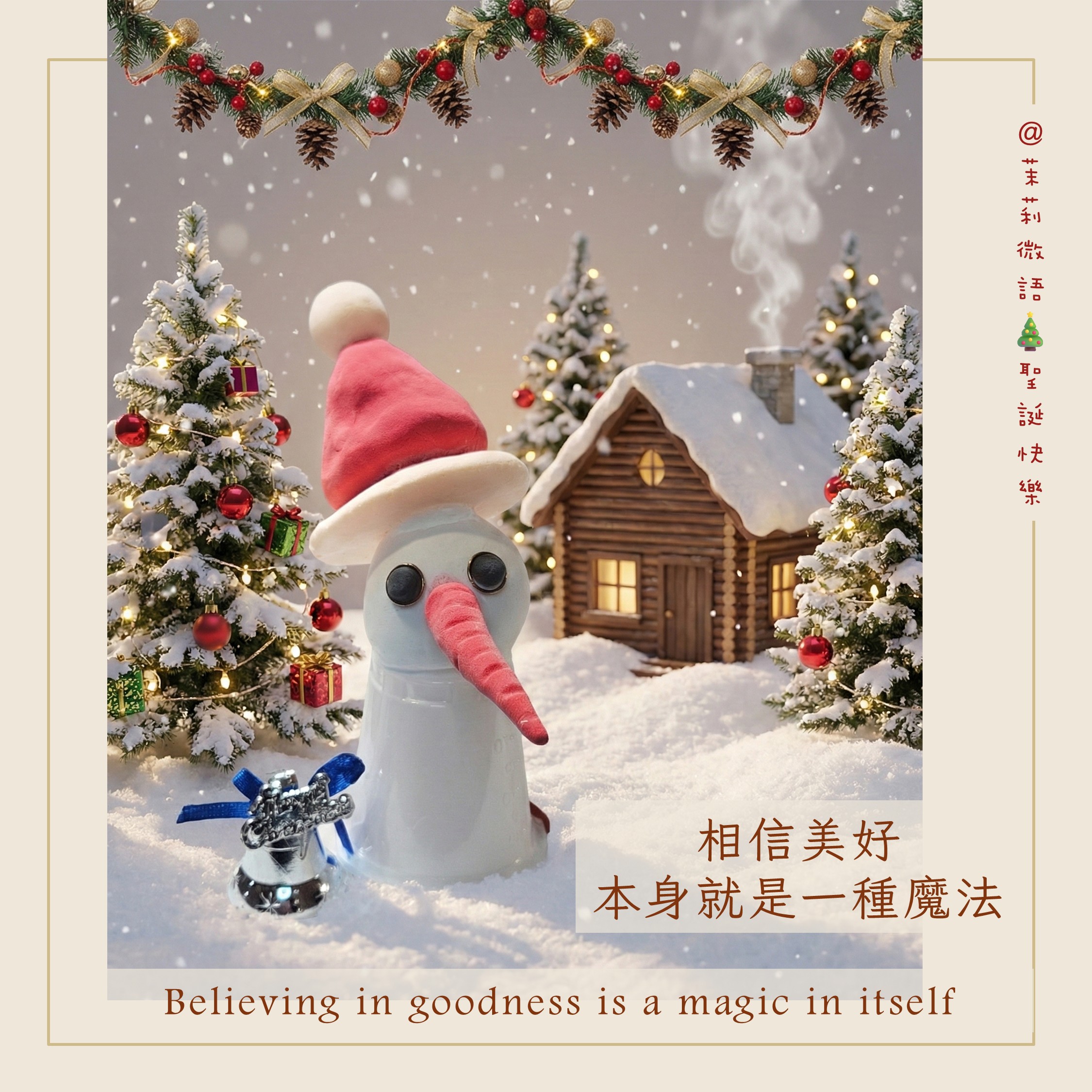 相信美好，本身就是一種魔法──寫在歲末的聖誕隨筆與祝福