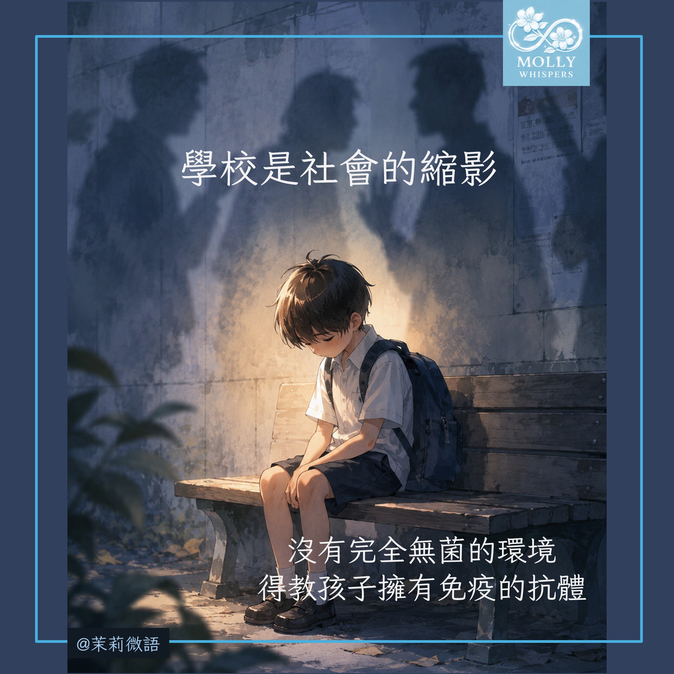 孩子該提早了解社會的黑暗面嗎？曾在教育行政機關工作的我，選擇讓他先擁有抗體
